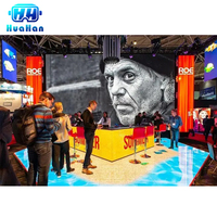 Produk terbaru dinding Video hd kustom layar Led Digital kabinet luar ruangan Video