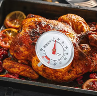 2025 SW TERBARU Stainless Steel PENJUALAN TERBAIK Pengukur Suhu Daging Tahan Air & Nirkabel 0-200 ℃   Termometer yang Mudah Digunakan untuk Dapur & BBQ