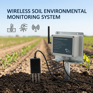 Système d'alarme et de surveillance numérique sans fil Lora 433 MHz, capteur de télémétrie Lora, testeur d'humidité du sol, équipement de test du sol - Product Image 1