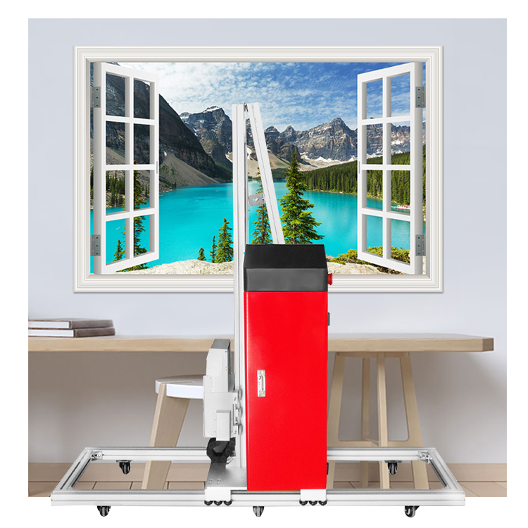 Прямой к стенам принтер с 3d-эффектом вертикальный настенный струйный принтер с печатной головкой TX800