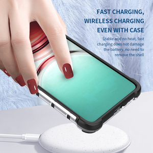 Étui magnétique transparent de luxe pour Samsung S26 Ultra - Design nid d'abeille TPU+PC Charge sans fil Résistant aux chocs - Product Image 5