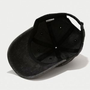 Cappellino da Baseball Vintage Effetto Sbiadito Unisex per Esterni, Versatile e Alla Moda, Personalizzabile - Product Image 3