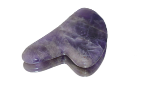 Taburetes de amatista natural Gua Sha, mejora Facial, belleza, cuerpo Universal, <span class=keywords><strong>piedra</strong></span> Gua Sha, canales de salud multifunción y Collat - Product Image 5