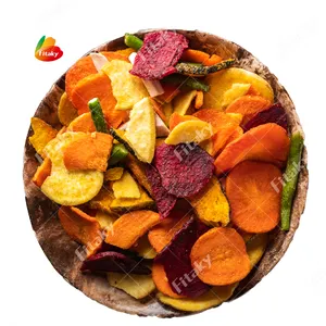 Dried Mixed Fruit And Vegetables Snack Vietnam Mixed Vegetable Crispy Chips