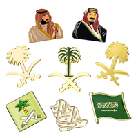 Broches magnétiques en métal plaqué or émail souple, gravées au laser, thème amour, impression UV, badges drapeau national