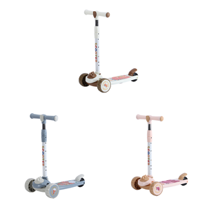 Scooter manuale per bambini con luci in lega di acciaio e ruota in PU per bambini di <span class=keywords><strong>2</strong></span> <span class=keywords><strong>anni</strong></span> di Design pieghevole per Scooter a piedi - Product Image 2