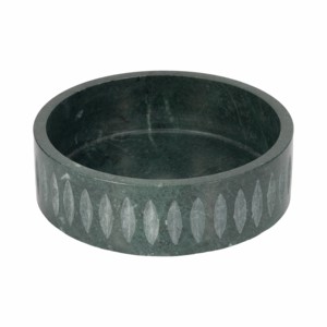 Ciotola decorativa moderna in marmo per centrotavola da caffè, accessorio per l'arredamento della casa - Product Image 2