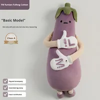 Peluche Fumian Eggplant King Banana, aide au sommeil, oreiller pour filles et femmes enceintes, artefact de tapotement pour favoriser le sommeil