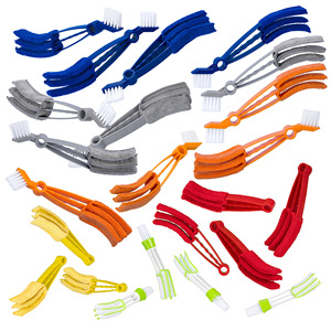 Ensemble de brosses de nettoyage multifonctions en microfibre pour le nettoyage des fentes des ventilateurs de voiture et de la maison, 12 pièces - Product Image 1