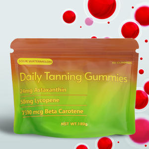 Gomas de bronceado diarias con astaxantina para bienestar natural y soporte de vitalidad diaria 60 unidades en una bolsa - Product Image 3