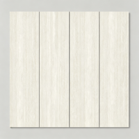 Carreaux de sol en porcelaine blanche 800x2600mm 9mm, corps haute blancheur, toucher doux, finition brillante, imitation brique, texture murale, pour salon