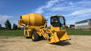 Chinese fabrikant zelfladende mini-mixtruck 3 CBM hydraulische transmissie anti-segregatie - Product Image 3