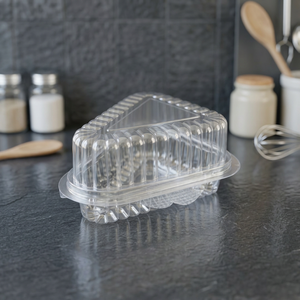 Caja Triangular para Pastelería, Ecológica, de Grado Alimenticio, PET Transparente, Premium, para Pasteles y Postres, Venta al Por Mayor - Product Image 3