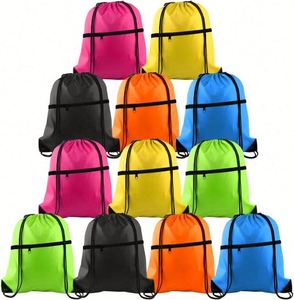 Bolsa con Cordón para Deportes, Gimnasio, Mochila con Cordón, Bolsa con Cierre para la Escuela, Yoga, Deportes, Gimnasio, Viajes - Product Image 1