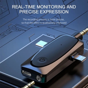 <span class=keywords><strong>ไม</strong></span>โครโฟนไร้สายแบบ3-in-1สำหรับแล็ปท็อป<span class=keywords><strong>ไม</strong></span>โครโฟนลาวาเลียร์คู่ที่ดีที่สุดสำหรับครูและ<span class=keywords><strong>นักข่าว</strong></span> - Product Image 6