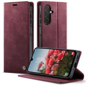 Caseme 033 Series Phone Wallet para Samsung Galaxy A26 tarjetero soporte cubierta abatible de alta calidad - Product Image 4