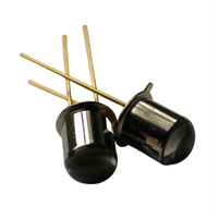 LED infrarouge TO46 1300nm, diode LED IR traversante 1300-1350nm, angle de vision de 15 degrés pour capteurs d'automatisation industrielle
