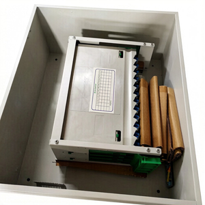 Boîtier de distribution de fibres optiques 48 cœurs mural pour câblage intérieur et extérieur avec fusion de fibres - Product Image 3