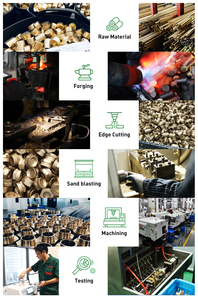 IFAN mẫu miễn phí BSP 1/2 "-2" nữ nam chủ đề khớp nối khuỷu tay TEE chéo TEE phụ kiện đường ống bằng đồng - Product Image 6