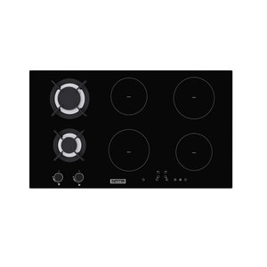 Encimera de cocina híbrida con 6 quemadores, encimera de cocina con inducción infrarroja <span class=keywords><strong>eléctrica</strong></span> de cerámica, 2, <span class=keywords><strong>Gas</strong></span> <span class=keywords><strong>y</strong></span> 4, OEM 220 - Product Image 4