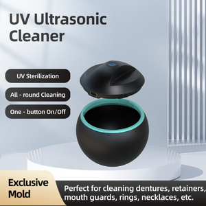 Exclusivo Portátil <span class=keywords><strong>Dental</strong></span> Pod UV Ultrasonic Cleaners Máquina com Logotipo para Alinhadores Jóias Dentaduras - Product Image 5
