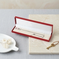 Boîte à bijoux de luxe Zebopak en cuir PU rouge, personnalisable avec logo, vente en gros, étui rigide pour collier, bague, boucles d'oreilles, bracelet, emballage en vrac