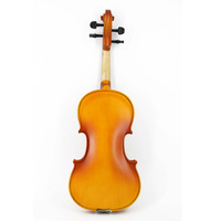 Violon d'étudiant professionnel allemand fait main en bois massif mat, tailles 4/4, 3/4, 1/2, 1/4, 1/8, 1/10, 1/16, vente en gros à prix réduit