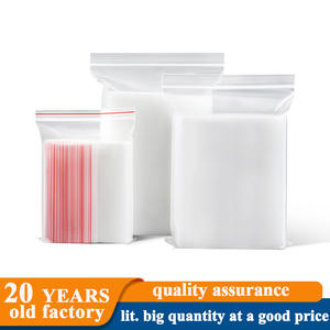 Sacs Ziplock transparents pour le stockage des aliments, sacs en plastique réutilisables pour l'organisation de la cuisine, petites, moyennes et grandes tailles - Product Image 2