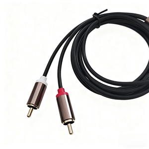 Nuevo conector auxiliar de 3,5mm macho <span class=keywords><strong>a</strong></span> <span class=keywords><strong>cable</strong></span> de audio estéreo 2RCA para iPod iPhone iPad 3M - Product Image 4