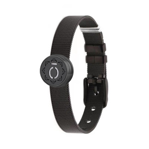 Bracelet en acier inoxydable et titane ajouré pour <span class=keywords><strong>parfum</strong></span> et huiles essentielles, bracelet en métal pour poignet - Product Image 4