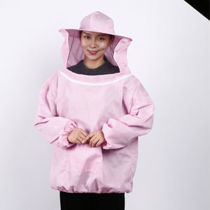 Traje de apicultura ventilado Ropa de Agricultura de poliéster grueso de 3mm con equipo de sombrero antiabejas para protección contra picaduras - Product Image 6