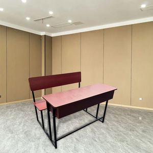 Ensemble de bureau et de chaise pour étudiants de style à hauteur fixe durable pour les élèves Table d'école fiable - Product Image 3