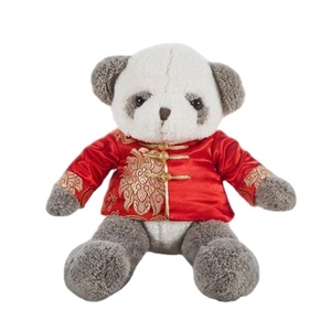 <span class=keywords><strong>Panda</strong></span> traditionnel <span class=keywords><strong>de</strong></span> <span class=keywords><strong>chine</strong></span> avec robe nationale en peluche jouets en peluche - Product Image 1