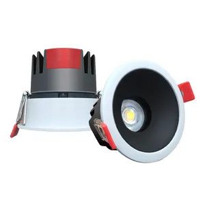 ETL CE 상업 조명 Cob 천장 조명 15w 20w 30w 라운드 LED 통