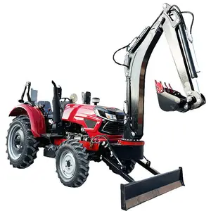 New Design Hot Sale Farm Tractor Cheap Price 4WD 40hp tractor 80 90 100 110 120HP Small 85 horse tractor hay baler
