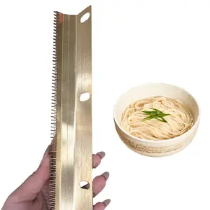 China Direct Sale H62 Brass Heat-Proof Instant Noodle Machine Ramen Scraper Comb for Fresh Ramen Manufacturing Plants