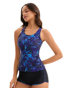 Traje de baño deportivo con estilo para mujer europea americana, estampado Sexy de patrón sólido, ropa de playa de una pieza, diseño trasero recortado de talla grande - Product Image 5