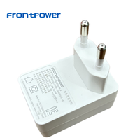 Adaptateur secteur USB-A 12W 5V 1A 1.5A 2A 2.4A 2.5A 3A Série Alimentation Niveau VI KC Prise murale Fixe pour Lumières LED ou Appareils