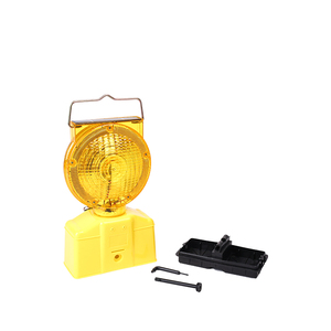 Barrière d'avertissement clignotant barrage routier sécurité routière Barricade clignotant solaire pour lampe de route - Product Image 6