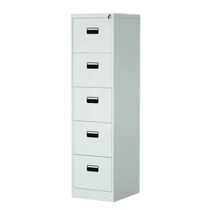 Manufacture Metal 5 Drawer Filling Steel Cabinet Steel Office Vertical File Cabinet Storage For School