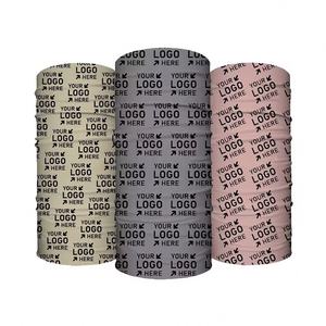 Wholesale Hot Breathable Multifunctional Seamless Elastic 100% Cotton Sports Sun Protection Headband Neck Gaiter Outdoor <b>Bandana</b> - Product Image 6