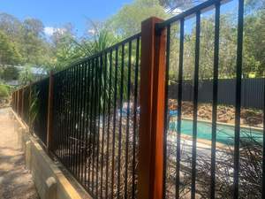 Modern Tasarım Konutlar İçin Süs Demir Tarzı Boru Çelik Çit, Bahçe Çevresi İçin - Product Image 3