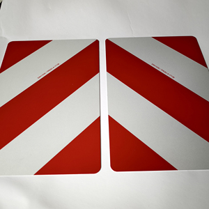 Panneau d'avertissement de trafic de stationnement de camion européen Plaque en aluminium réfléchissante Panneau d'avertissement ultra large et ultra haut Panneaux de signalisation routière Trafic - Product Image 1
