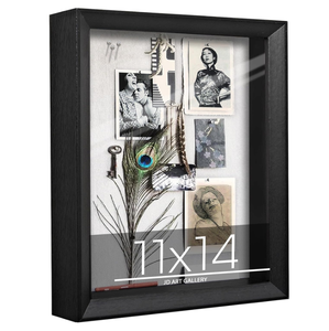Wholesale Wooden Black Shadow Box Frame
