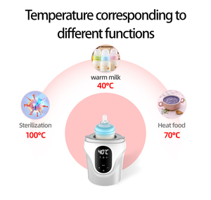 Vente en gros de <span class=keywords><strong>chauffe</strong></span>-biberon portable pour bébé avec thermostat <span class=keywords><strong>chauffe</strong></span>-aliments électrique pour la promotion des fournitures d'alimentation pour bébé - Product Image 6