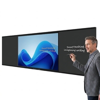 Pizarra Interactiva Digital EIBOARD de 146 Pulgadas, Pantalla Táctil LED 4K, Sistema Operativo Dual, para Auditorios y Escenarios, OEM
