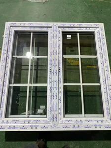 <span class=keywords><strong>หน้าต่าง</strong></span>บานคู่เคลือบพีวีซีสีขาวพร้อมการออกแบบย่างสำหรับใช้ภายในบ้าน - Product Image 3