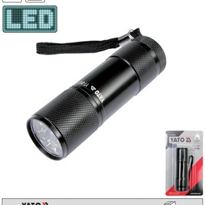 Linterna LED Yato de 1.5W, luz de trabajo de aleación de aluminio, luz de emergencia para acampar al aire libre YT-08577 - Product Image 1