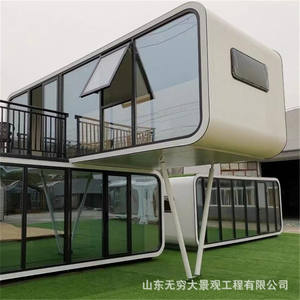 Contenedor de Recepción Turística para Hoteles y Villas, Alojamiento en Contenedor para Campamentos al Aire Libre, Hotel Contenedor para Celebridades de Internet - Product Image 2