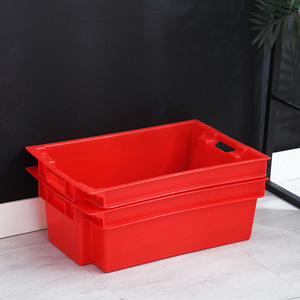 <b>Plastic</b> Turnover <b>Box</b> 600x395x200mm Stackable For Industrial Parts Storage And Food Transport - Product Image 1